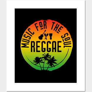 Reggae Music Quote Rasta Flag Colours Posters and Art